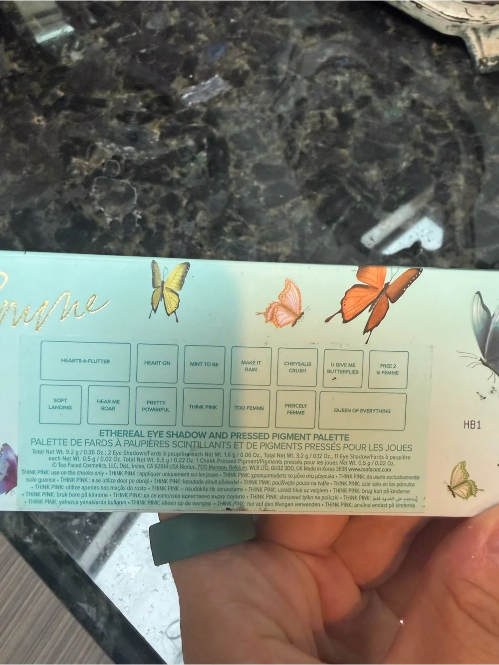 Too faced too femme eyeshadow palette